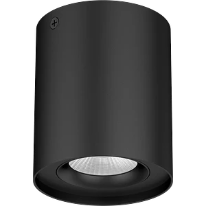 Aplique LED Orientable ROBLAN ESTRADA 6W Dimeable TRIAC Luz Cálida 3000K Negro IP54
