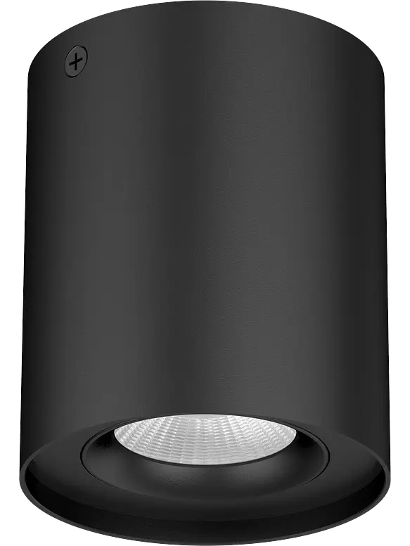 Aplique LED Orientable ROBLAN ESTRADA 6W Dimeable TRIAC Luz Cálida 3000K Negro IP54 1