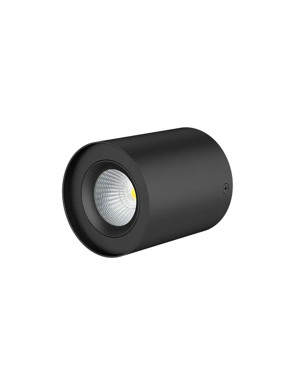 Aplique LED Orientable ROBLAN ESTRADA 6W Dimeable TRIAC Luz Cálida 3000K Negro IP54 4