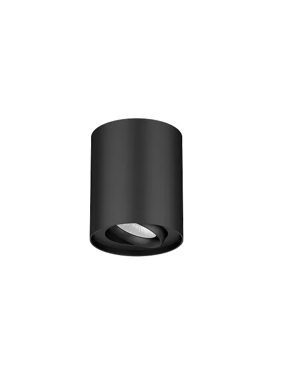 Aplique LED Orientable ROBLAN ESTRADA 6W Dimeable TRIAC Luz Cálida 3000K Negro IP54 5