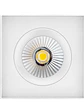 Aplique LED Cuadrado Orientable ROBLAN ESTRADA 6W Dimeable TRIAC Luz Cálida 3000K Blanco IP54 - Miniatura 2