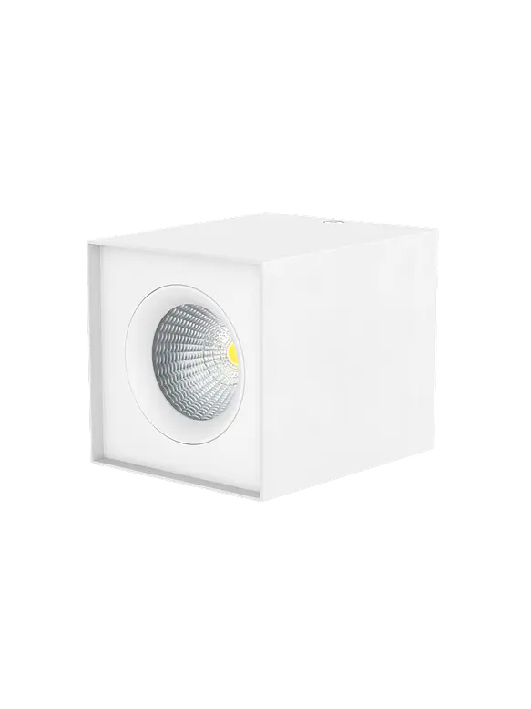 Aplique LED Cuadrado Orientable ROBLAN ESTRADA 6W Dimeable TRIAC Luz Cálida 3000K Blanco IP54 4