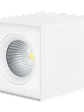 Aplique LED Cuadrado Orientable ROBLAN ESTRADA 6W Dimeable TRIAC Luz Cálida 3000K Blanco IP54 - Miniatura 4