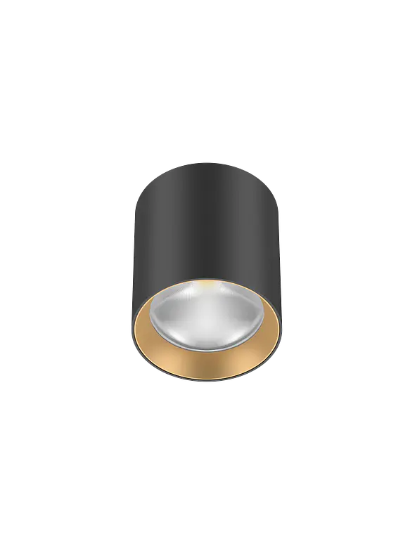 Luminaria de Techo LED ROBLAN MUXIA 8W CCT 3 Tonos Dimeable TRIAC Negro 3