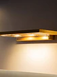 Aplique LED de Luz Indirecta ROBLAN VILANOVA 20W 2010Lm Luz Cálida 3000K Oro Envejecido - Miniatura 3