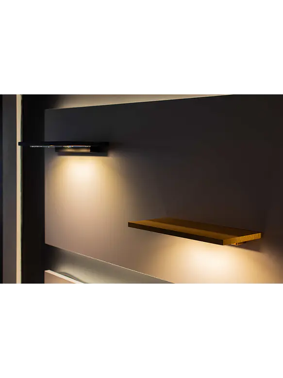 Aplique LED de Luz Indirecta ROBLAN VILANOVA 20W 2010Lm Luz Cálida 3000K Oro Envejecido 4