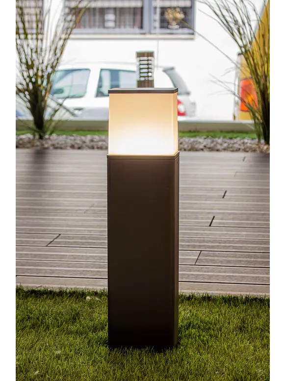 Bollard LED Roblan Z MINK 9W Luz Cálida Gris Oscuro IP65 50cm  (LIQUIDACIÓN) 2