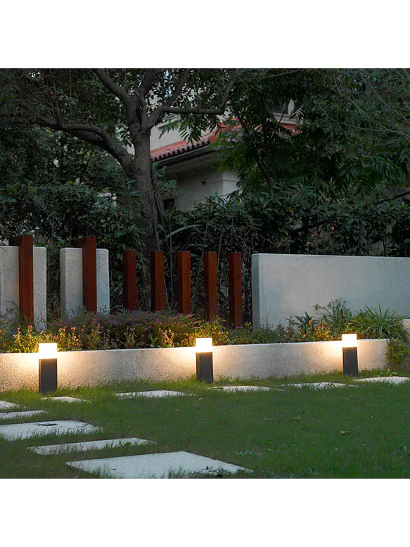 Bollard LED Roblan Z MINK 9W Luz Cálida Gris Oscuro IP65 50cm  (LIQUIDACIÓN) 4