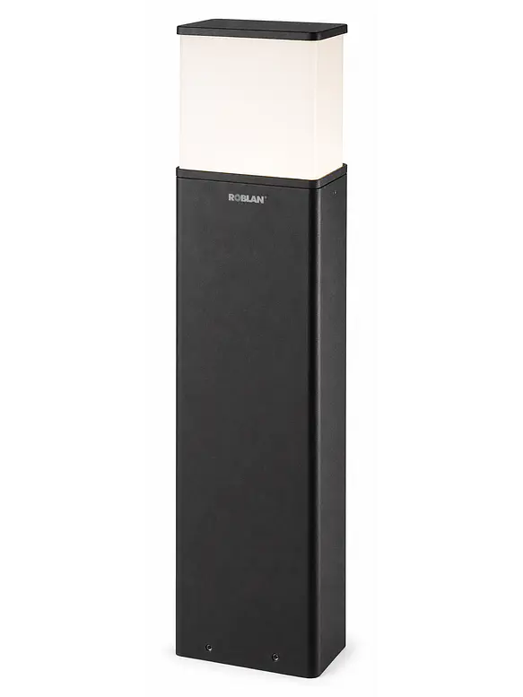 Bollard LED Roblan Z MINK 9W Luz Cálida Gris Oscuro IP65 50cm  (LIQUIDACIÓN) 1