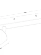 Foco Doble de Techo ROBLAN LAIN Negro + 2 Ampolletas LED GU10 Luz Cálida 3000K Incluidas - Miniatura 3