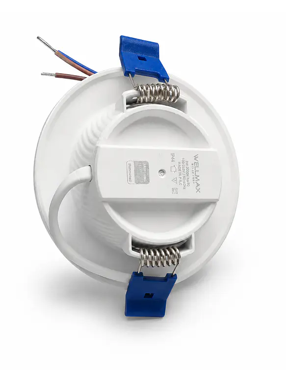 KIT 3 Downlight LED Embutidos 3W Saturno WELLMAX Luz Cálida 3000K – LIQUIDACIÓN 4
