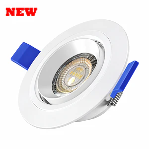 Downlight LED Embutido WELLMAX Eagle Eye 7W 595Lm Luz Cálida 3000K IP20