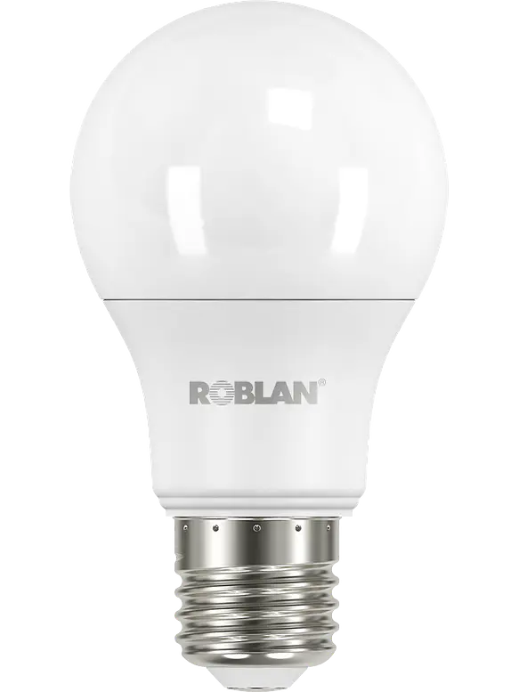 PACK 4 Ampolletas LED E27 ROBLAN 5W 470Lm Luz Neutra 4000K SEC 3