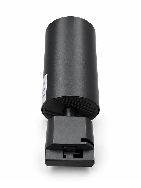 PACK Riel Monofásico Negro 1 Metro + 3 Focos + 3 Ampolletas GU10 8W Luz Cálida 3000K 4