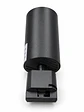 PACK Riel Monofásico Negro 1 Metro + 3 Focos + 3 Ampolletas GU10 8W Luz Cálida 3000K - Miniatura 4