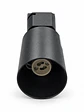 PACK Riel Monofásico Negro 1 Metro + 3 Focos + 3 Ampolletas GU10 8W Luz Cálida 3000K - Miniatura 5