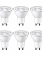 PACK 10 Ampolletas LED GU10 6W 438Lm Luz Neutra 4000K SEC - Miniatura 1