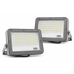 PACK 2 Proyectores LED Área 50W 6000Lm Luz Fría 6500K IP65 – LIQUIDACIÓN