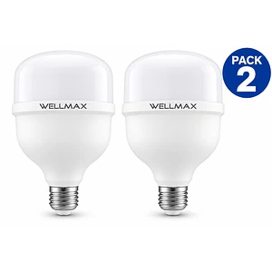 Ampolleta LED Hammer EcoLite T115 Wellmax 38W 3600Lm Luz Fría 6500K E27 SEC