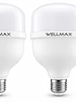 Ampolleta LED Hammer EcoLite T115 Wellmax 38W 3600Lm Luz Fría 6500K E27 SEC - Miniatura 1