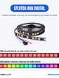 PACK Cinta LED RGB Digital 5050 5m 12V Bluetooth + Fuente - Miniatura 4