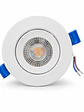 Pack 4 Downlight LED Wellmax Eagle Eye 7W 595Lm 3000K - Miniatura 5