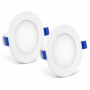 PACK 2 Paneles LED 18W Emergencia 1800Lm Luz Fría Embutidos