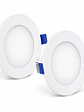 PACK 2 Paneles LED 18W Emergencia 1800Lm Luz Fría Embutidos - Miniatura 1
