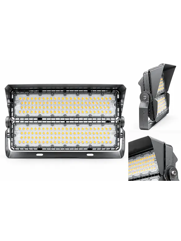 Proyector de Área LED Deportivo KRAKEN SPORT 400W 60000 Lm Luz Cálida 2700K IP66 DS.01 2