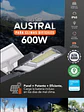 Luminaria Solar Pública AUSTRAL 600W Luz Fría 6500K IP65 con Kit Completo  - Miniatura 5