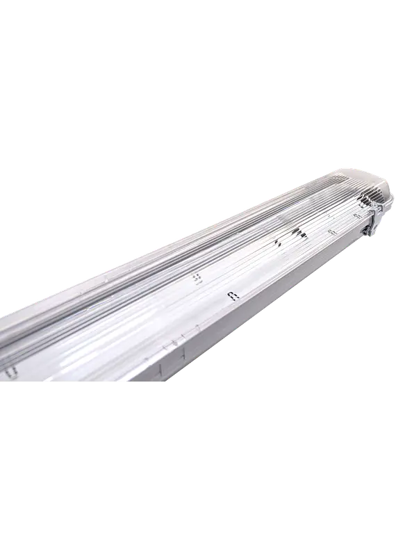 Equipo Estanco LED ROBLAN 2xT8 120cm IP65 IK07 Sin Tubos Incluidos 1