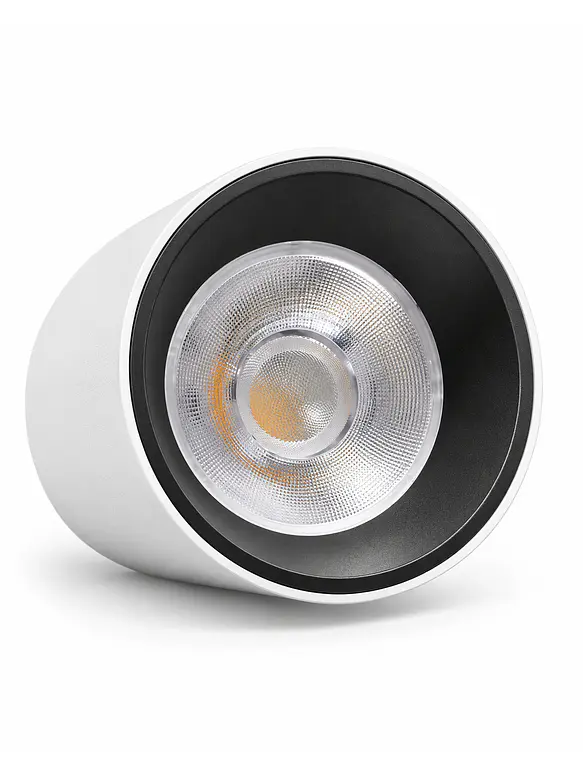 Foco LED Sobrepuesto Orientable WELLMAX Eagle Eye 20W 1600Lm Luz Cálida 3000K Blanco IP20 SEC 5