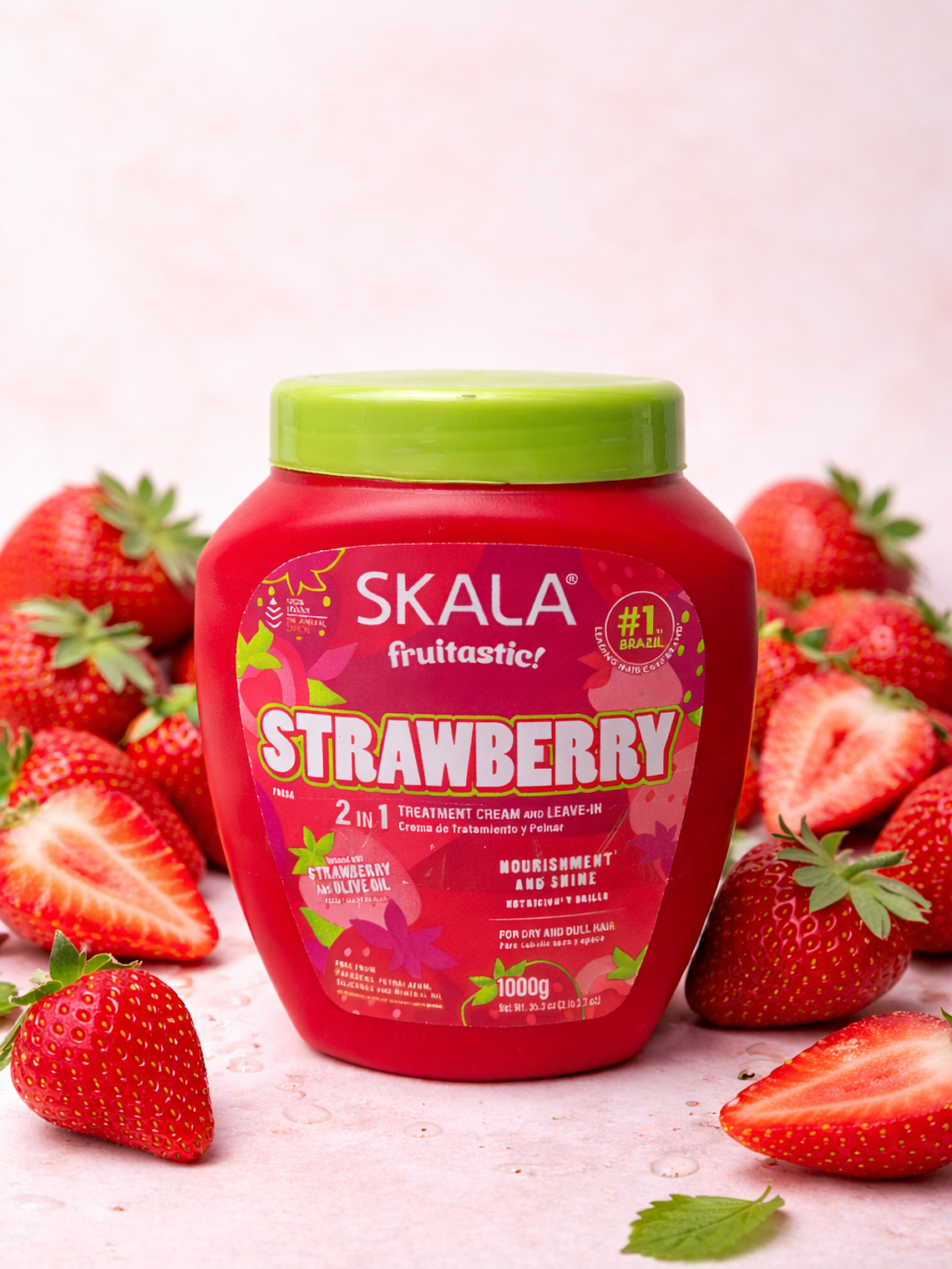 MASCARILLA CAPILAR SKALA MORANGO NUTRICION Y BRILLO 1Kg 1