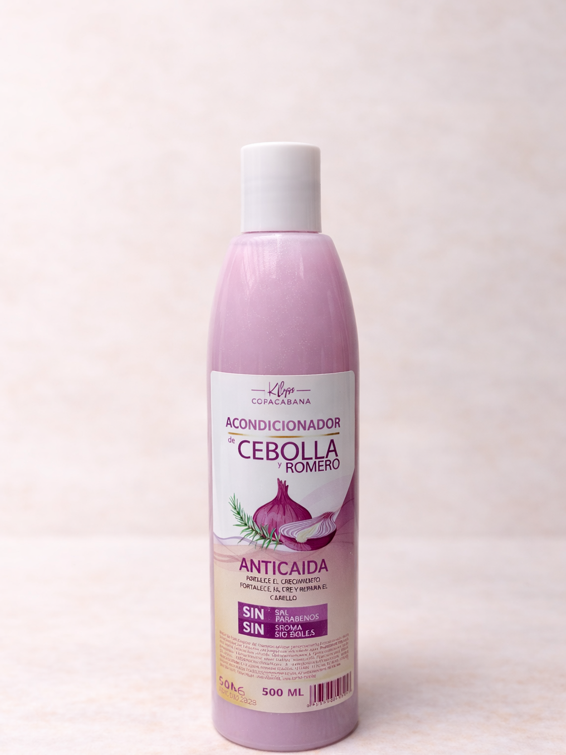 ACONDICIONADOR DE CEBOLLA Y ROMERO ANTICAIDA 500ML 1