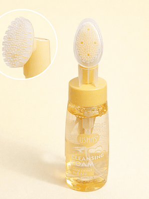 ESPUMA LIMPIADORA FACIAL USHAS COCONUT BUBBLE 240G