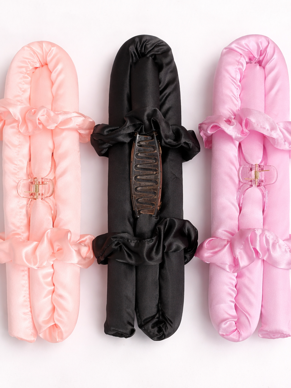 ONDULADORA RIZADORA DE SEDA ONDAS SIN CALOR PARA CABELLO 2