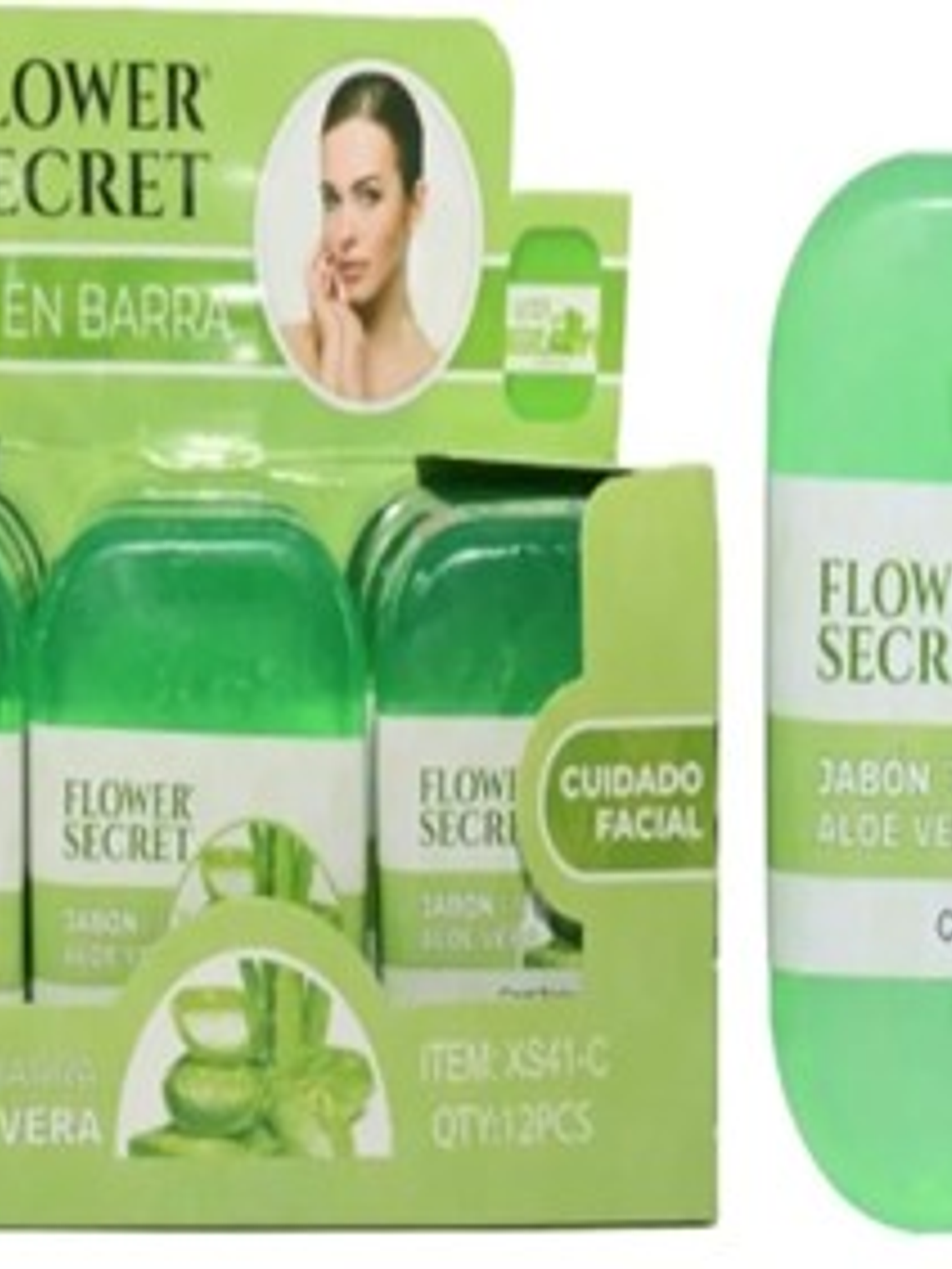 JABON EN BARRA ALOE VERA 100GR FLOWER SECRET 1