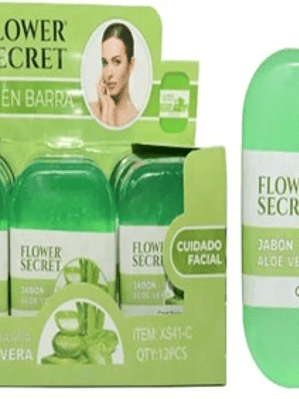 JABON EN BARRA ALOE VERA 100GR FLOWER SECRET