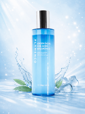 LOCION FACIAL CON ACIDO HIALURONICO 130G FLAMENCO