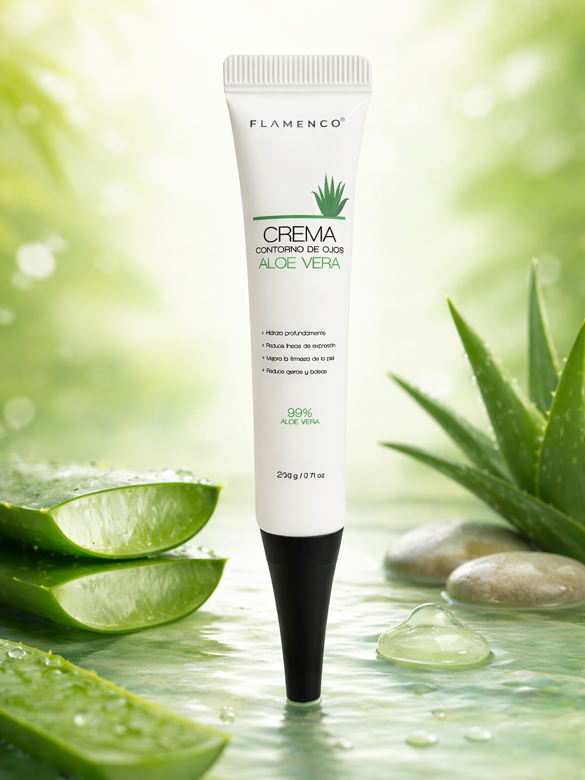 CREMA CONTORNO DE OJOS CON ALOE VERA 20G FLAMENCO 1