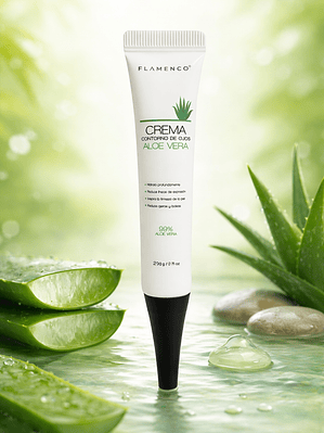 CREMA CONTORNO DE OJOS CON ALOE VERA 20G FLAMENCO