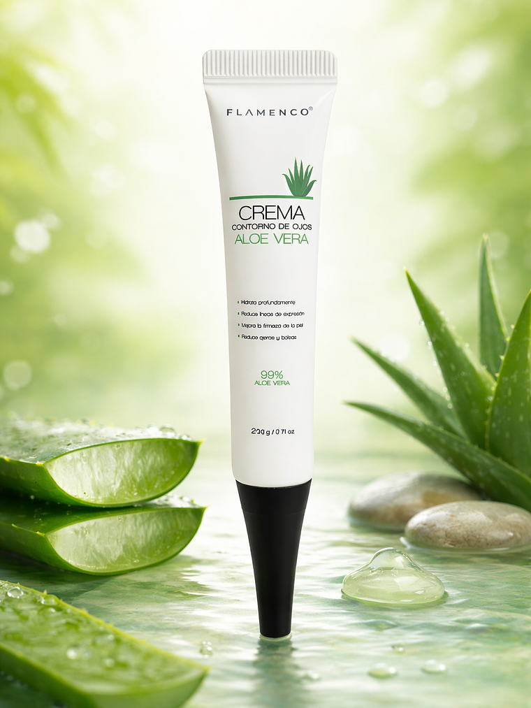 CREMA CONTORNO DE OJOS CON ALOE VERA 20G FLAMENCO 1