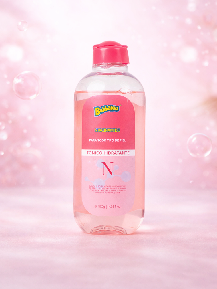 TONICO FACIAL HIDRATANTE NIACINAMIDE 400G BUBBALUU 1