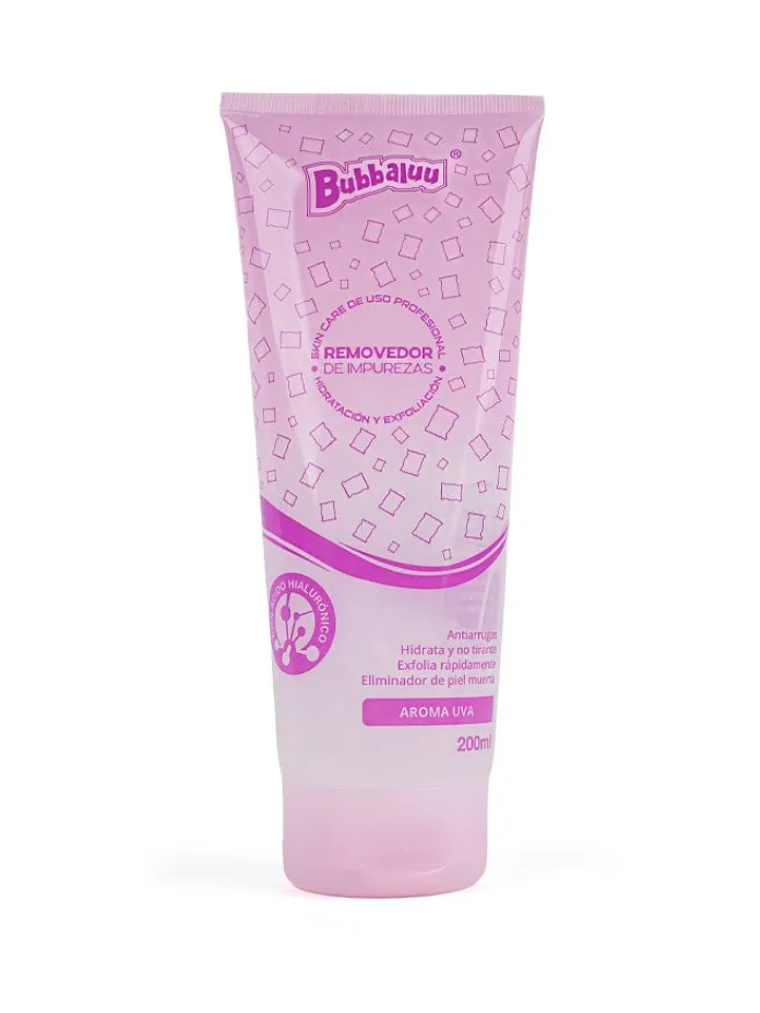 REMOVEDOR DE IMPUREZAS AROMA UVA 200ML BUBBALUU 1