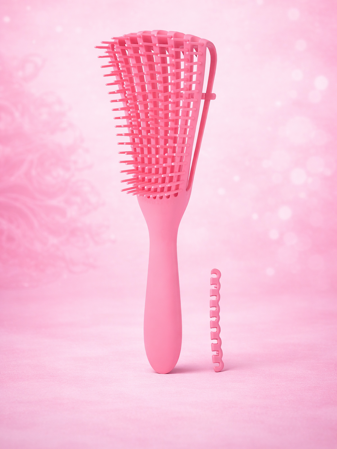 CEPILLO FLEXIBLE DESENREDANTE ROSA 1