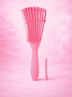 CEPILLO FLEXIBLE DESENREDANTE ROSA