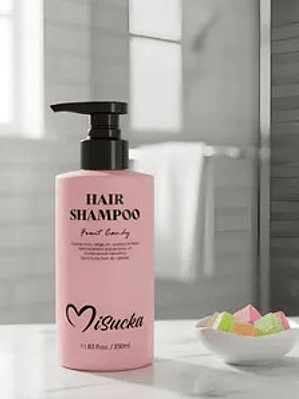 SHAMPOO HAIR FRUIT CANDY 350ML MISUCKA