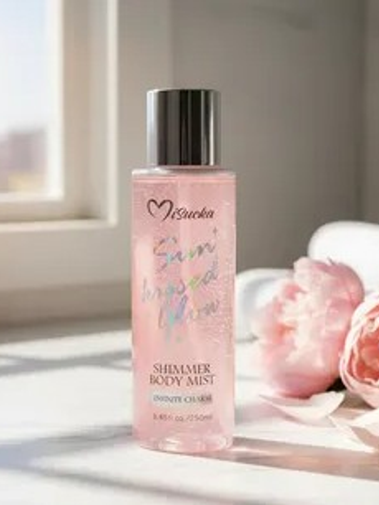 SHIMMER BODY MIST INFINITE CHARM (BOMSHELL) 250ML MISUCKA 1