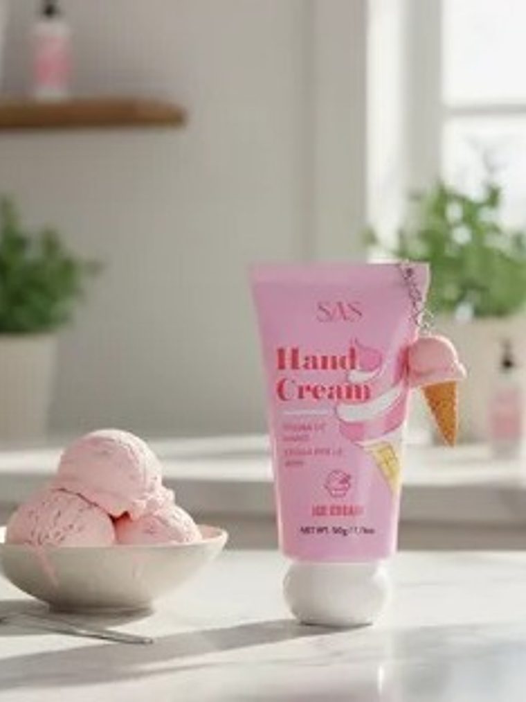 CREMA DE MANOS ICE CREAM 50G SAS COSMETICS SAH179 1