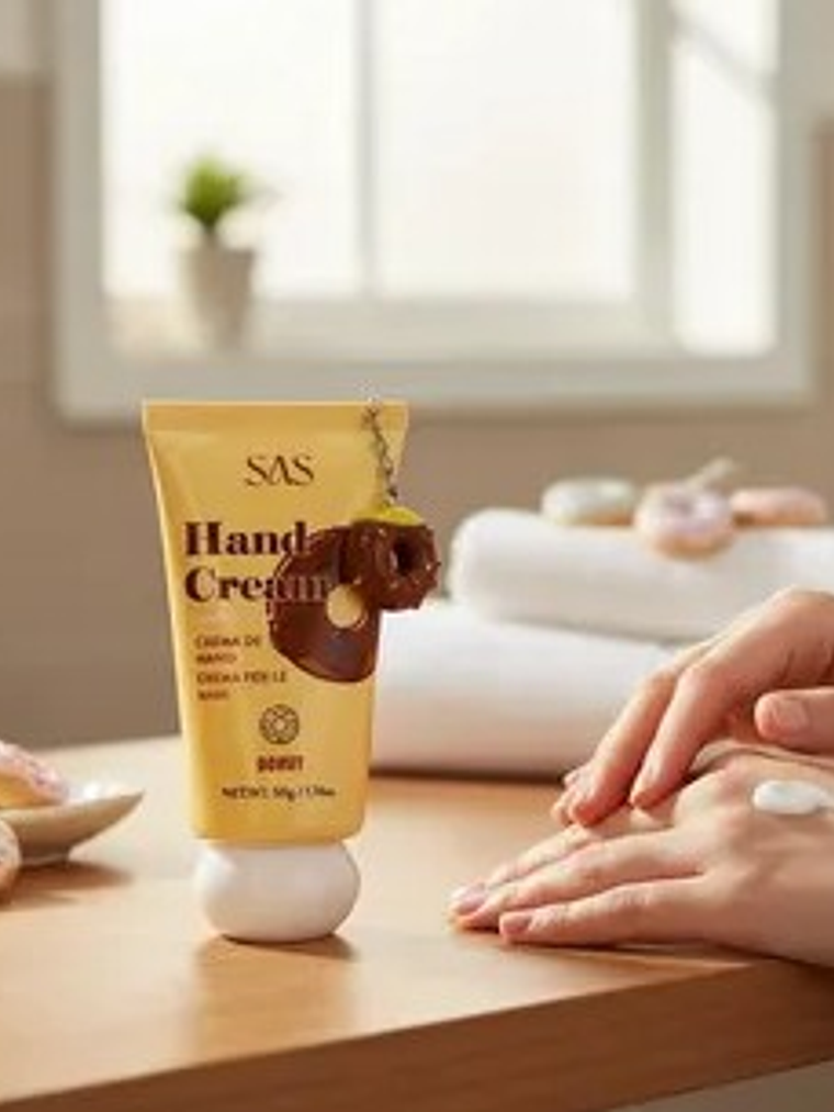 CREMA DE MANOS DONUT 50G SAS COSMETICS SAH180 4